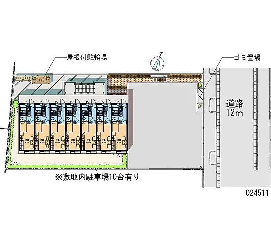 つくば市松代１丁目 月極駐車場